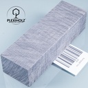Ahorn Griffblock stabilisiert | 130x40x30 | plexiholz | Messergriff | 0639