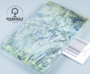 Kastanie Maser stabilisiert | plexiholz | 130x40x10 | Griffschalenpaar 0609