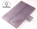 Ahorn Griffschalen stabilisiert | 140x40x10 | plexiholz | Messergriff | 0386
