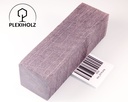Ahorn Griffblock stabilisiert | 130x40x40 | plexiholz | Messergriff | 0316