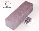 Ahorn Griffblock stabilisiert | 130x40x40 | plexiholz | Messergriff | 0315