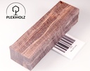 Ahorn Griffblock stabilisiert | 140x40x30 | plexiholz | Messergriff | 0313