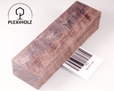 Ahorn Griffblock stabilisiert | 140x40x30 | plexiholz | Messergriff | 0311
