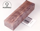 Ahorn Griffblock stabilisiert | 140x40x30 | plexiholz | Messergriff | 0311