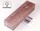 Ahorn Griffblock stabilisiert | 140x40x30 | plexiholz | Messergriff | 0310