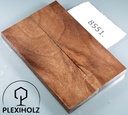 Walnuss Griffschalen stabilisiert | 120x40x8 | plexiholz | 8540