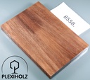 Walnuss Griffschalen stabilisiert | 120x40x8 | plexiholz | 8540