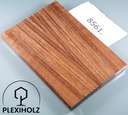 Walnuss Griffschalen stabilisiert | 120x40x8 | plexiholz | 8540
