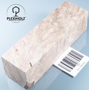 Walnuss Maser | 120x40x30 | Griffblock stabilisiert | plexiholz | 1012 