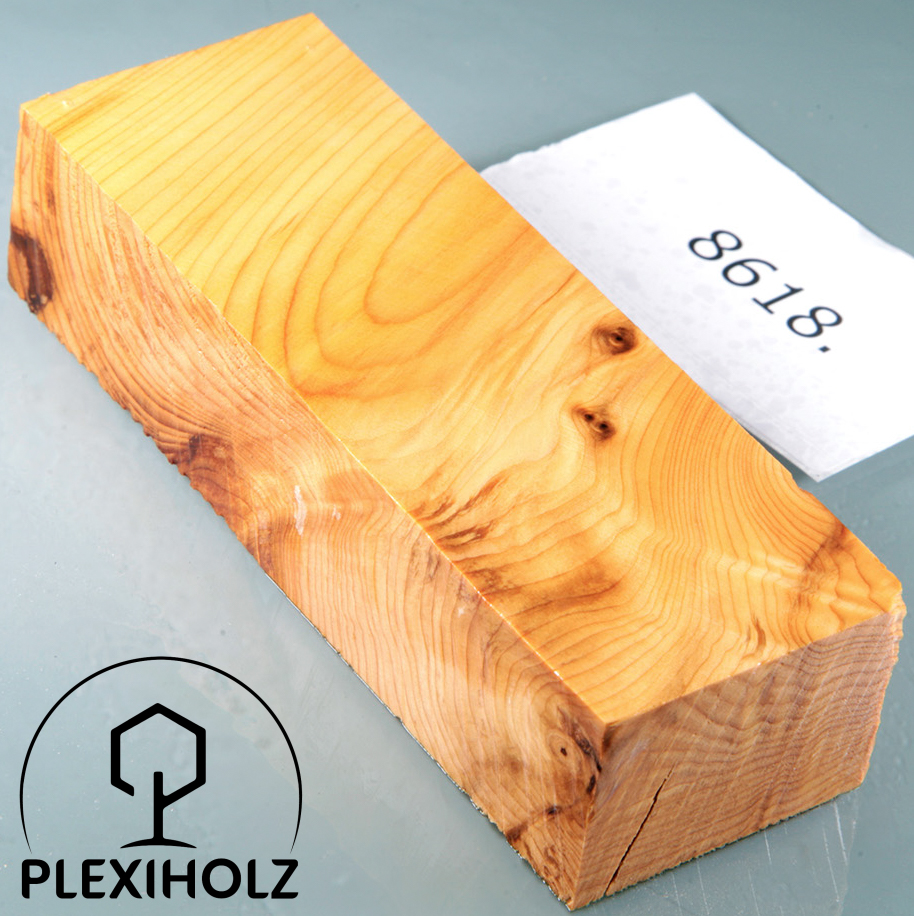 Walnuss Griffschalen stabilisiert | 120x40x8 | plexiholz | 8540