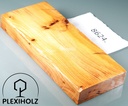 Walnuss Griffschalen stabilisiert | 120x40x8 | plexiholz | 8540