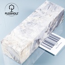 Kastanie Maser stabilisiert | 130x40x30 | plexiholz | Buckeye Griffblock 0744