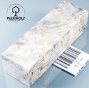 Kastanie Maser stabilisiert | 130x40x30 | plexiholz | Buckeye Griffblock 0742
