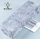 Kastanie Maser stabilisiert | 125x40x30 | plexiholz | Buckeye Griffblock 0689