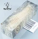 Kastanie Maser stabilisiert | 125x40x30 | plexiholz | Buckeye Griffblock 0687