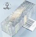 Kastanie Maser stabilisiert | 125x40x30 | plexiholz | Buckeye Griffblock 0687
