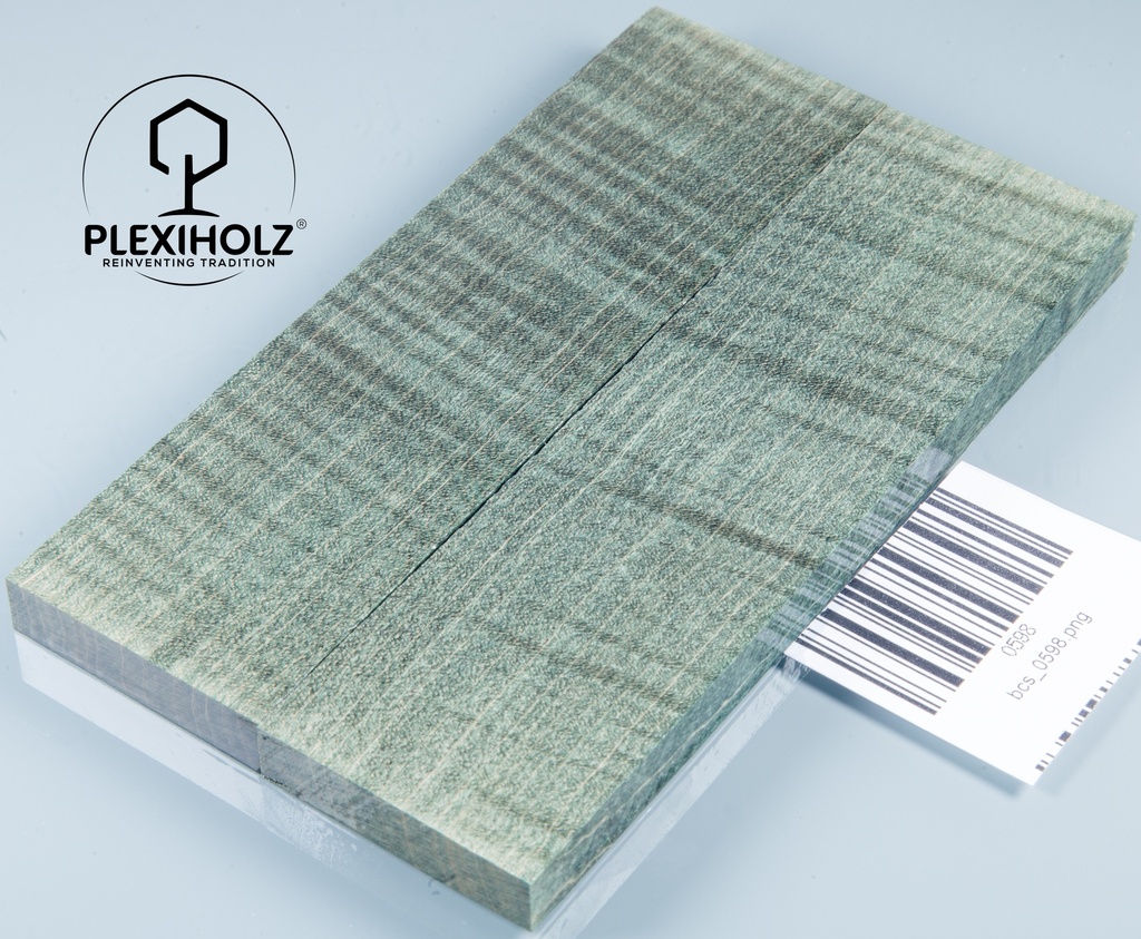 Ahorn Griffschalen stabilisiert | 145x40x10 | plexiholz | Messergriff | 0598