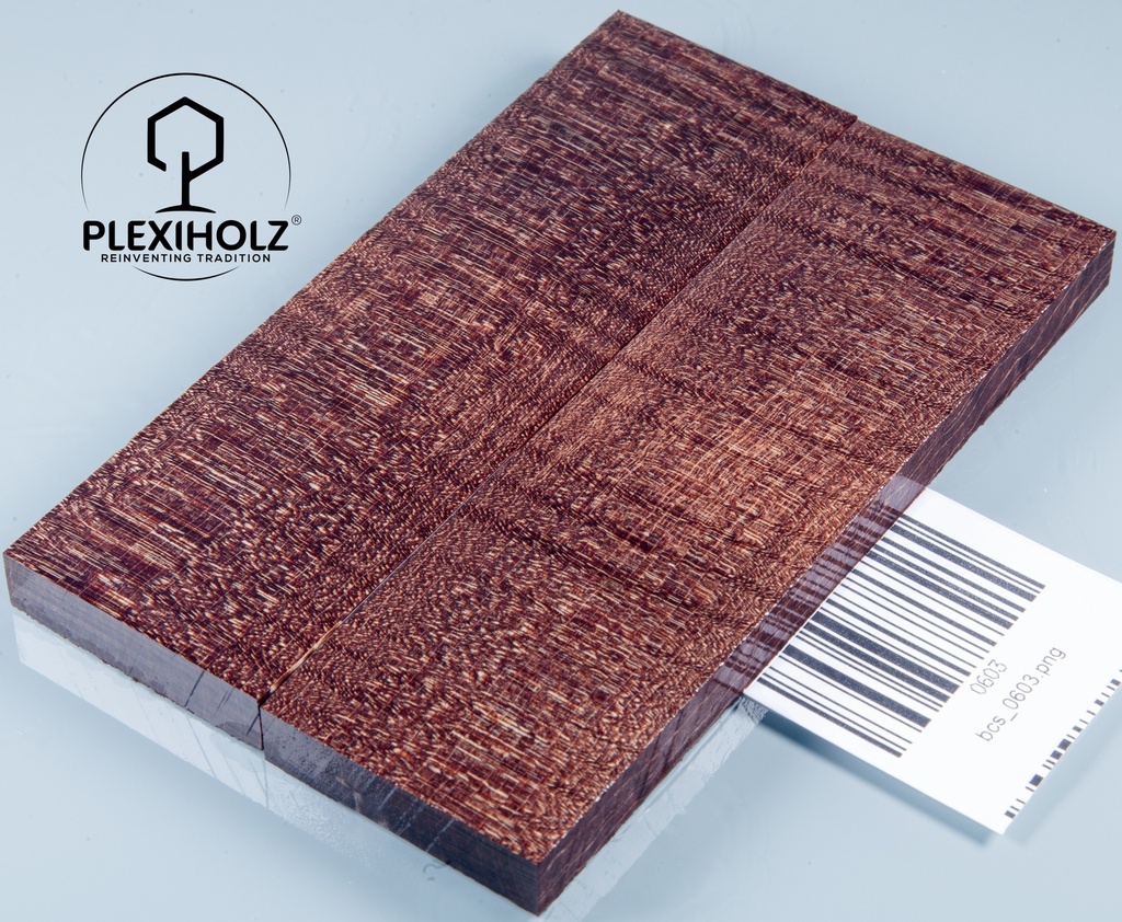 Ahorn Griffschalen stabilisiert | 130x40x10 | plexiholz | Messergriff | 0603
