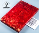 Box Elder Maser stabilisiert | plexiholz | 130x40x10 | Griffschalenpaar 0824