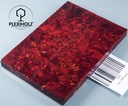 Pappel Maserholz | 120x40x10 | plexiholz | stabilisiertes Griffmaterial 0905