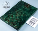 Pappel Maserholz | 130x40x10 | plexiholz | stabilisiertes Griffmaterial 0913