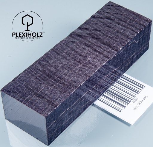 [0639] Ahorn Griffblock stabilisiert | 130x40x30 | plexiholz | Messergriff | 0639